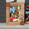 An Aunt Grows More Treasured As Time Goes By Personalized Wooden Frame 5" x 7" Brown (Vertical)