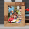 You're An Amazing Auntie Great Sisters Get Promoted To Aunt Personalized Wooden Frame 8" x 10" Brown (Vertical)