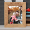My Aunt Is My Best Friend Personalized Wooden Frame 8" x 10" Brown (Vertical)