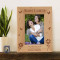 Personalized You Make the World a Better Place Wooden Picture Frame 4" x 6" Finished