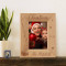 Personalized Merry Christmas by Year Wooden Picture Frame 3 1/2" x 5" Finished