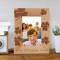 The Clan Personalized Wooden Picture Frame 4" x 6" Finished