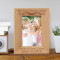 My First Mother's Day Personalized Wooden Picture Frame 4" x 6" Finished
