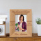 My Favourite Teacher Personalized Wooden Picture Frame 3 1/2" x 5" Finished
