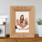 We Love You Grandma and Grandpa Personalized Wooden Picture Frame 4" x 6" Finished