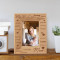 Why We Love Mom Personalized Wooden Picture Frame 3 1/2" x 5" Finished