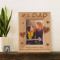 Personalized Happy Fathers’ Day Wooden Picture Frame 3 1/2" x 5" Finished