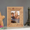 Our Hearts Belong to Daddy Personalized Wooden Picture Frame 3 1/2" x 5" Finished