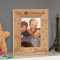 Our Hearts Belong to Daddy Personalized Wooden Picture Frame 4" x 6" Finished