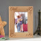 Dad and Me Personalized Wooden Picture Frame 4" x 6" Finished