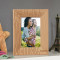 Couple in Love Plain Personalized Wooden Picture Frame 4" x 6" Finished