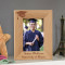 Graduation Personalized Wooden Picture Frame 4" x 6" Finished