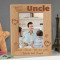 World's Coolest Uncle Personalized Wooden Picture Frame 5" x 7" Finished (Frames)