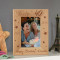 Happy 40th Birthday Personalized Wooden Picture Frame 4" x 6" Finished (Frames)