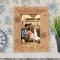 Our First Christmas Together Personalized Wooden Picture Frame 4" x 6" Finished