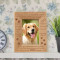 A Dog’s Loyalty Personalized Wooden Picture Frame 3 1/2" x 5" Finished