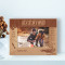 A Bad Day Of Fishing Is Still Better Than A Good Day At The Office Personalized Wooden Frame-6" x 4" Brown Horizontal