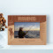 Fishing Is Much More Than Fish Personalized Wooden Frame-6" x 4" Brown Horizontal