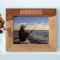 Fishing Is Much More Than Fish Personalized Wooden Frame-10" x 8" Brown Horizontal