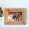 There Is No Limit To How Many Times You Can Go Fishing Personalized Wooden Frame-6" x 4" Brown Horizontal