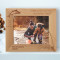 There Is No Limit To How Many Times You Can Go Fishing Personalized Wooden Frame-10" x 8" Brown Horizontal