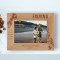 Fishing Is Much More Than Fish Personalized Wooden Frame 7" x 5" Brown Horizontal