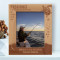 Fishing It Is The Great Occasion When We May Return To The Fine Personalized Wooden Frame 8" x 10" Brown (Vertical)