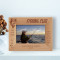 Fishing Club Personalized Wooden Frame-6" x 4" Brown Horizontal