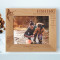 Fishing May The Holes In Your Net Personalized Wooden Frame-10" x 8" Brown Horizontal