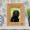 Best Family Dog I Ever Had Personalized Wooden Picture Frame 3 1/2" x 5" Finished