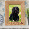Best Family Dog I Ever Had Personalized Wooden Picture Frame 4" x 6" Finished