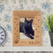 Rest in Peace My Cat Personalized Wooden Picture Frame 3 1/2" x 5" Finished (Frames)