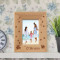 Personalized Blessings Wooden Picture Frame 3 1/2" x 5" Finished