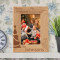 Merry Christmas to You and Your Family Personalized Wooden Picture Frame 4" x 6" Finished (Frames)