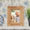 Congratulations on Your Retirement Personalized Wooden Picture Frame 3 1/2" x 5" Finished