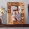 Mother's Love Personalized Wooden Picture Frame 4" x 6" Finished (Frames)
