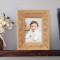 Baby's Name and Birthdate Personalized Wooden Picture Frame 3 1/2" x 5" Finished (Frames)