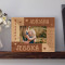 Sisters Personalized Wooden Picture Frame-5" x 3 1/2" Brown Horizontal (Frames)