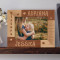 Sisters Personalized Wooden Picture Frame-7" x 5" Brown Horizontal (Frames)