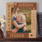 Sisters Personalized Wooden Picture Frame 8" x 10" Finished (Frames)