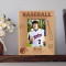 Baseball Personalized Wooden Picture Frame 3 1/2" x 5" Finished (Frames)