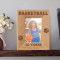 Basketball Personalized Wooden Picture Frame 3 1/2" x 5" Finished (Frames)