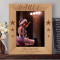 Dance Personalized Wooden Picture Frame 8" x 10" Brown (Vertical)