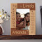 Friends Personalized Wooden Picture Frame 4" x 6" Finished (Frames)
