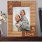 Couples Love Personalized Wooden Picture Frame 5" x 7" Finished (Frames)