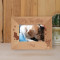 My Fur Baby Personalized Wooden Frame-5" x 3 1/2" Brown Horizontal