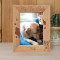 My Fur Baby Personalized Wooden Frame 5" x 7" Brown (Vertical)