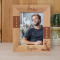 Live Meow Personalized Wooden Frame 5" x 7" Brown (Vertical)