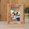 Love That Fase Personalized Wooden Frame 4" x 6" Brown (Vertical)