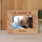 A Dog's Life Personalized Wooden Frame-6" x 4" Brown Horizontal